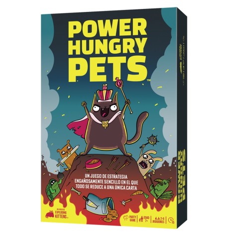 Power Hungry Pets - Juego de cartas