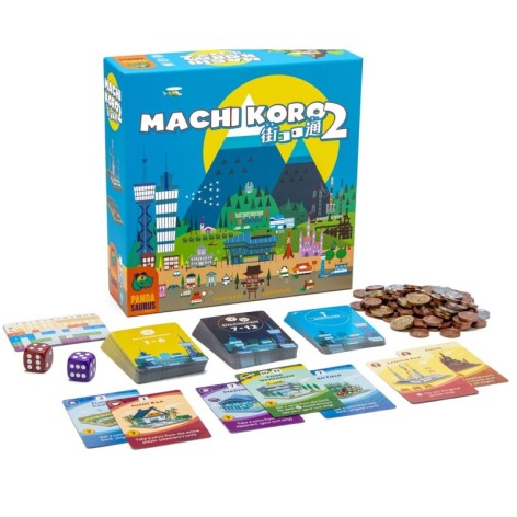 Machi koro 2 - juego de mesa de importación