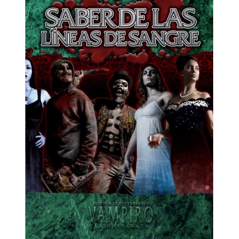 Vampiro V20: Saber de las Lineas de Sangre - suplemento de rol