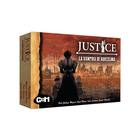 Justice: la Vampira de Barcelona - juego de cartas