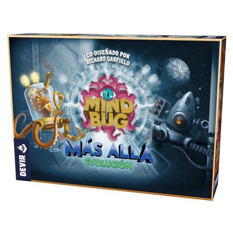 MindBug Mas Alla: Evolucion - juego de cartas