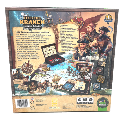 feed the kraken - juego de mesa