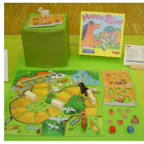 A galopar - clippety clop juego de mesa haba