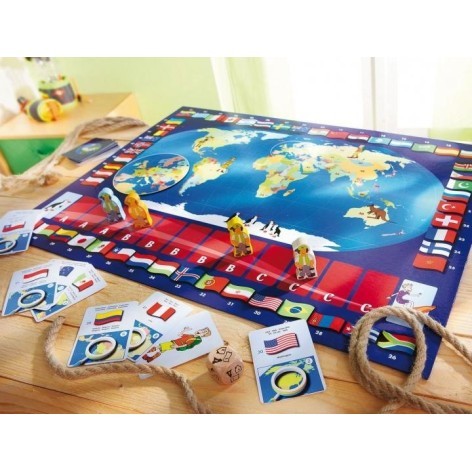 Terra Kids: Los paises del mundo juego de mesa haba