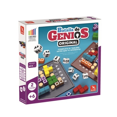 Batalla de genios - juego de mesa para niños