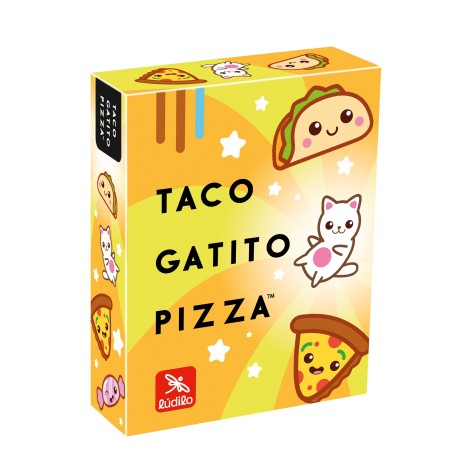 Taco, Gatito, Pizza - Juego de cartas para niños