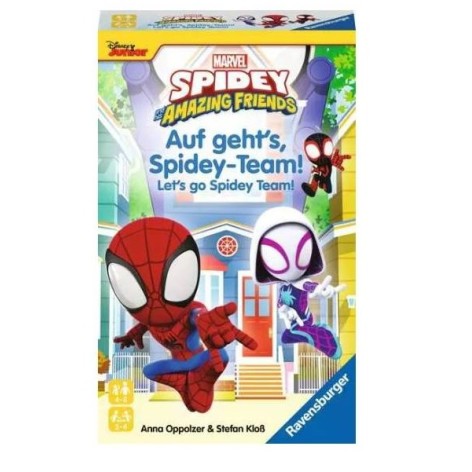 Spidey and his Amazing Friends (castellano) - juego de mesa para niños