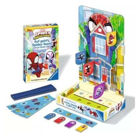 Spidey and his Amazing Friends (castellano) - juego de mesa para niños