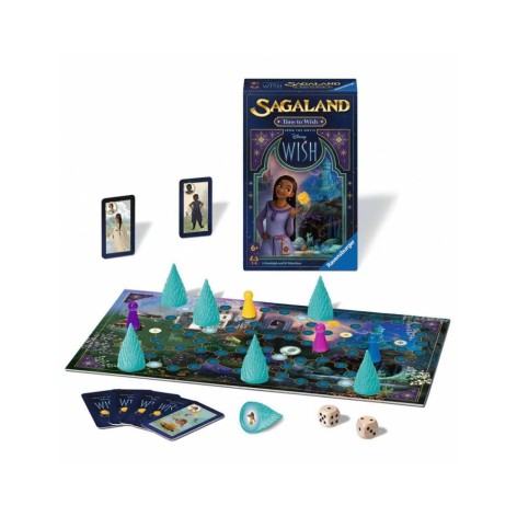 Sagaland: Disney Wish (castellano) - juego de mesa para niños