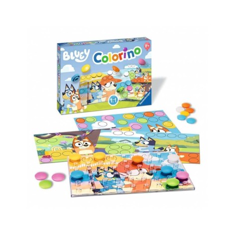 Bluey Colorino (castellano) - juego de mesa para niños