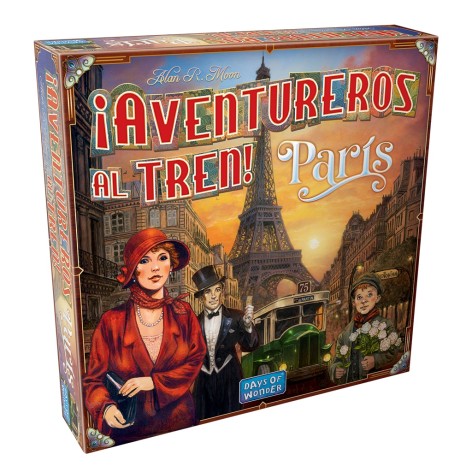 Aventureros al tren: Paris - juego de mesa