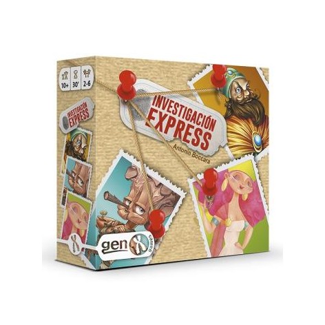 Investigacion Express - juego de cartas
