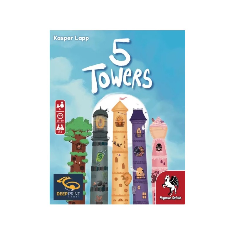 5 Towers - Juego de cartas