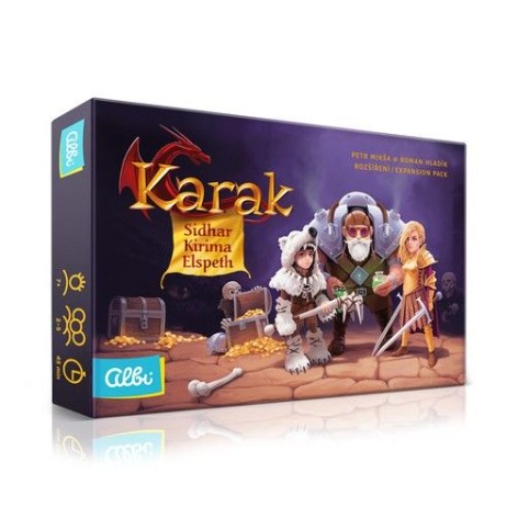 Karak: Nuevos Heroes - expansión juego de mesa