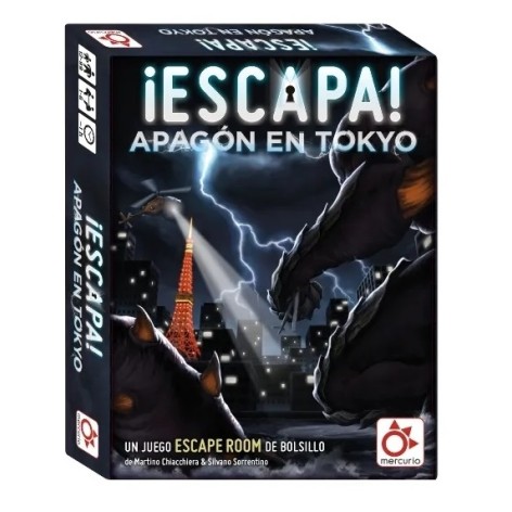 Escapa: Apagon en Tokyo - Juego de cartas