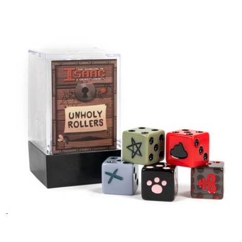 Binding of Isaac Four Souls: Set de Dados Unholy Rollers - accesorio