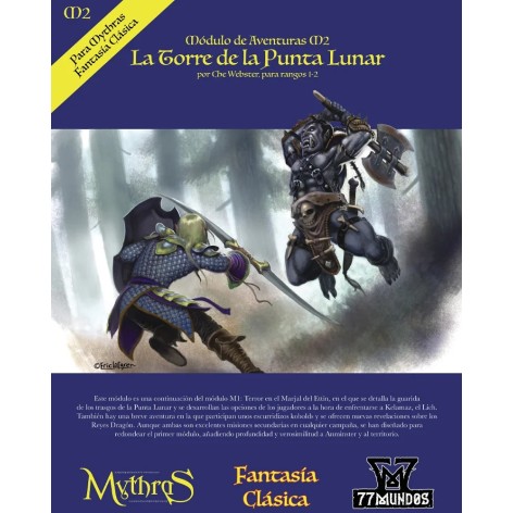 Mythras: La Torre de la Punta Lunar - suplemento juego de rol