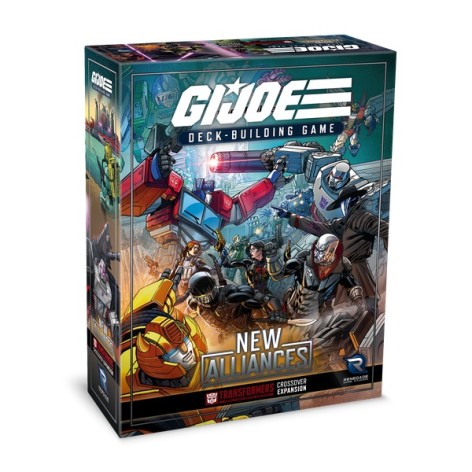 GI JOE el Juego de Contruccion de Mazos: New Alliances - A Transformers Crossover + PROMO (castellano)