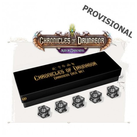 Cronicas de Drunagor: Darkness Dice Set - accesorio