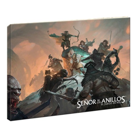 El Señor de los Anillos (5E): Pantalla y suplemento de Rivendel - Suplemento de rol