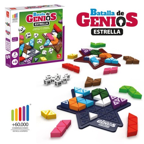 Batalla de genios Estrellas - juego de mesa