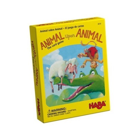 Animal sobre animal: Juego de cartas haba