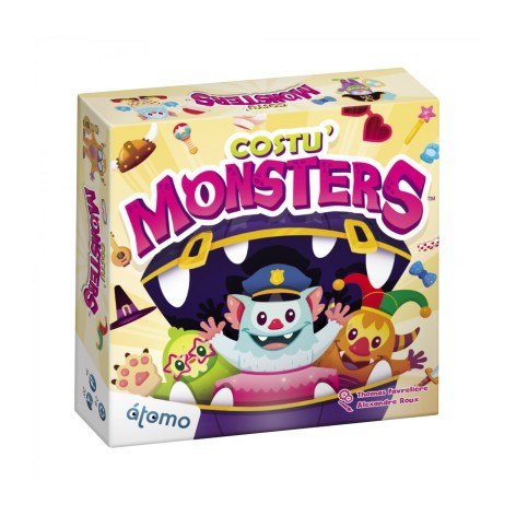 Costu Monsters - juego de mesa para niños