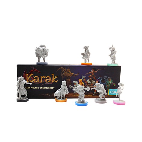 Karak: Set de Miniaturas para Regent y Nuevos Heroes - expansión juego de mesa