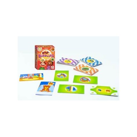 mundo burbujas - juego de cartas para niños