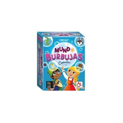 Mundo Burbujas: Cuentos - juego de cartas para niños