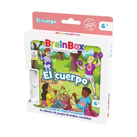 BrainBox Pocket: El Cuerpo - Juego para niños