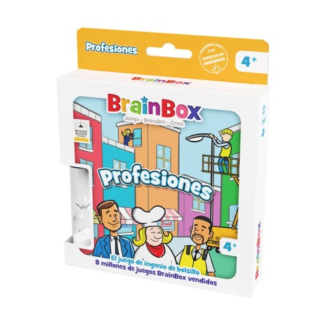 BrainBox Pocket: Profesiones - Juego para niños