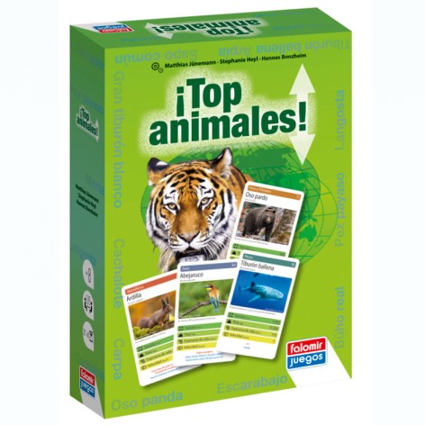 Top Animales - Juego de cartas