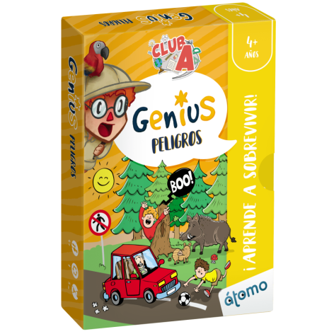 Genius: Peligros Club A - Juego para niños