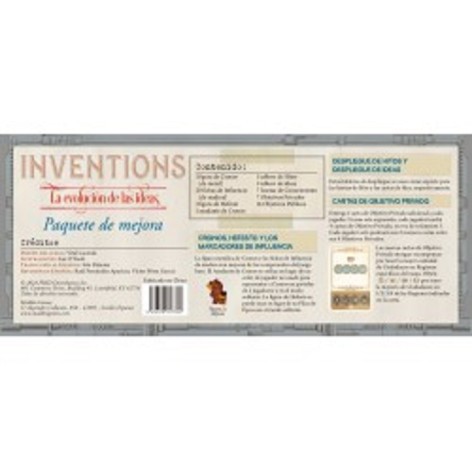 Inventions: La Evolución de las ideas (CASTELLANO) - Upgrade Pack - expansión juego de mesa