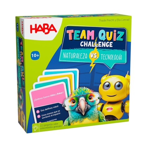 Team Quiz Challlenge: Naturaleza VS Tecnologia - juego de cartas