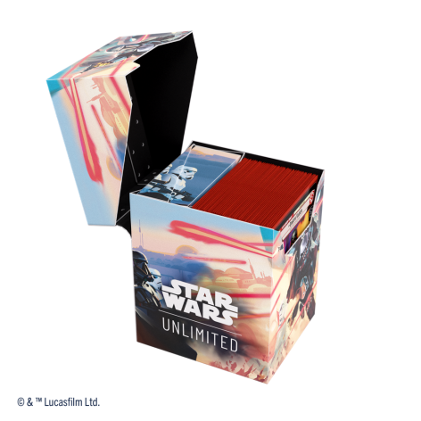 Star Wars Unlimited: Soft Crate Mandalorian - Moff Gideon - accesorio juego de mesa