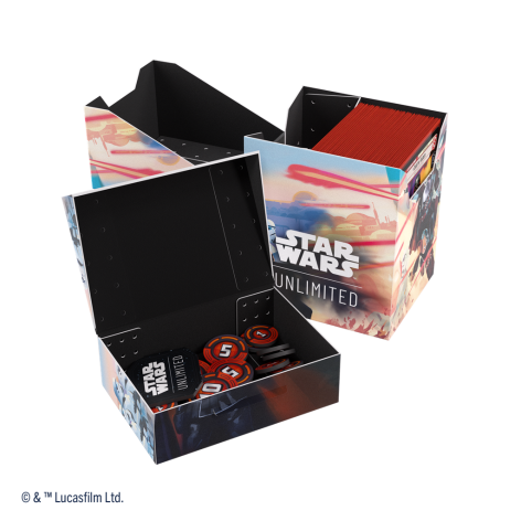 Star Wars Unlimited: Soft Crate Mandalorian - Moff Gideon - accesorio juego de mesa