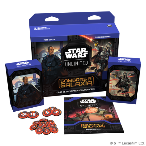 Star Wars Unlimited: Sombras de la Galaxia - Caja de Inicio - juego de cartas