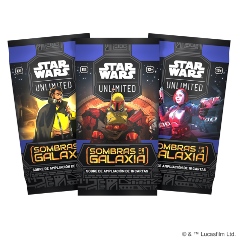 Star Wars Unlimited: Sombras de la Galaxia – Sobre - expansión juego de cartas