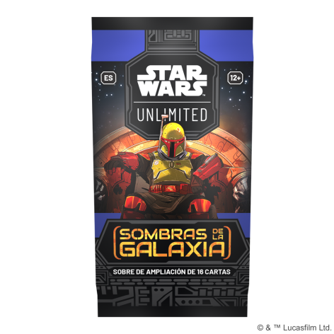 Star Wars Unlimited: Sombras de la Galaxia – Sobre - expansión juego de cartas