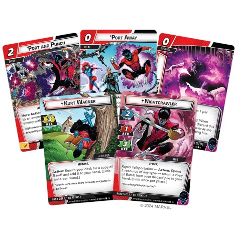 Marvel Champions: Nightcrawler (castellano) - Expansión juego de cartas