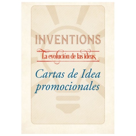 Inventions: La Evolución de las ideas - Cartas de Ideas Promocionales - Expansión juego de cartas