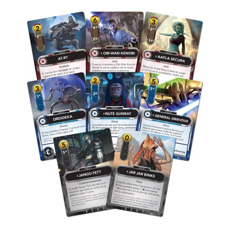 Star Wars: The Deckbuilding Game Clone Wars Edition (castellano) - Juego de cartas