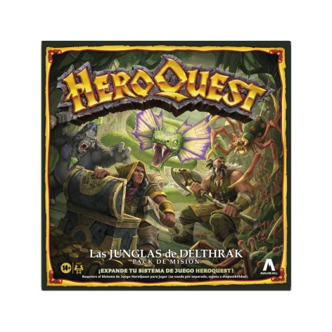 Heroquest: Las Junglas de Delthrak - expansión juego de mesa