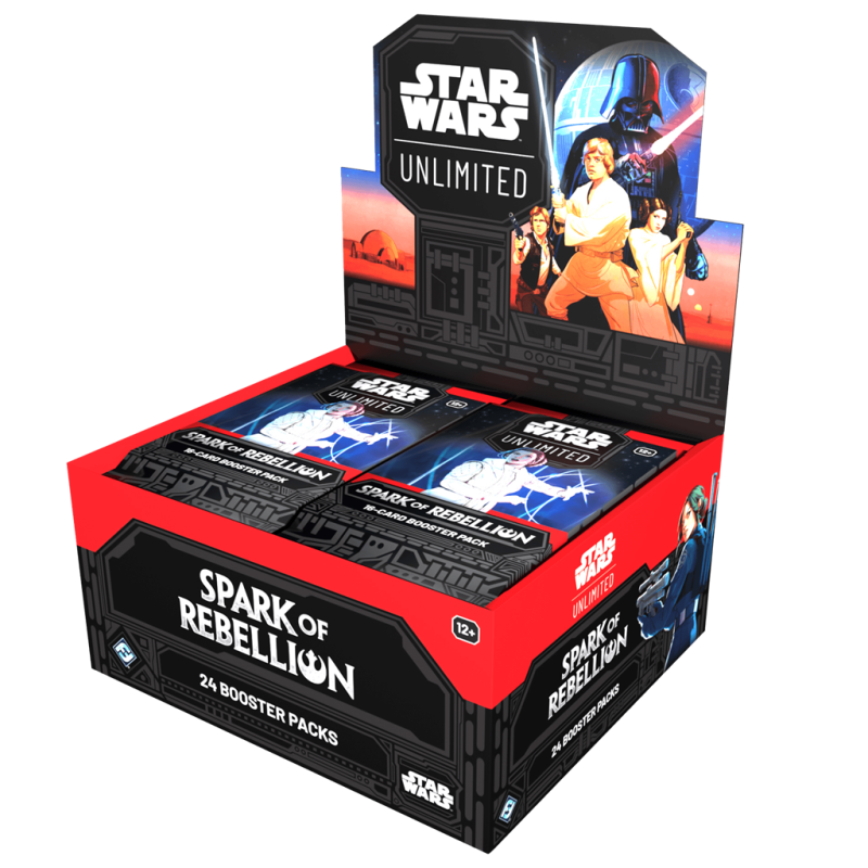 Star Wars Unlimited: La Chispa de la Rebelion - Caja de 24 Sobres - Expansión juego de cartas Star Wars Unlimited: La Chispa de la Rebelion - Caja de 24 Sobres - Expansión juego de cartas
