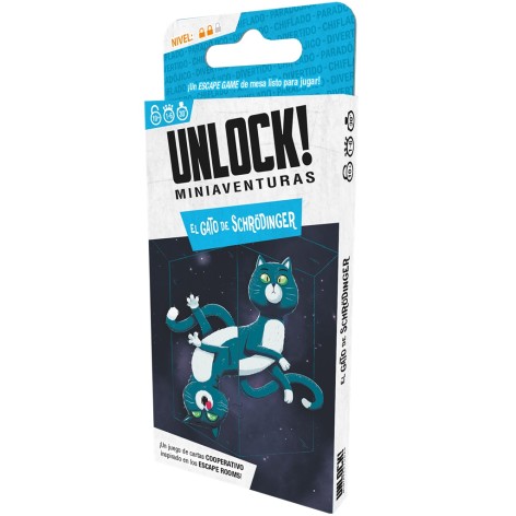 Unlock Miniaventuras: El Gato de Schrodinger - Juego de cartas