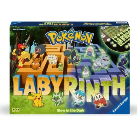 Labyrinth: Pokemon Brilla en la Oscuridad (castellano) - Juego de mesa