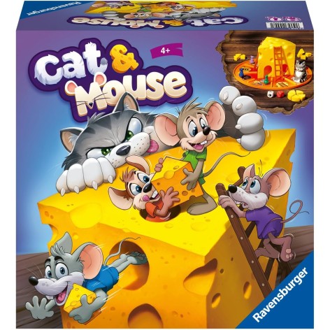 Cat and Mouse (castellano) - Juego de mesa para niños