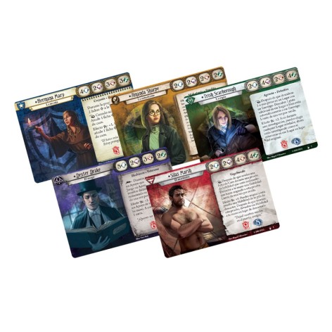 Arkham Horror: La Conspiracion de Innsmouth - Expansion Investigadores - expansión juego de cartas